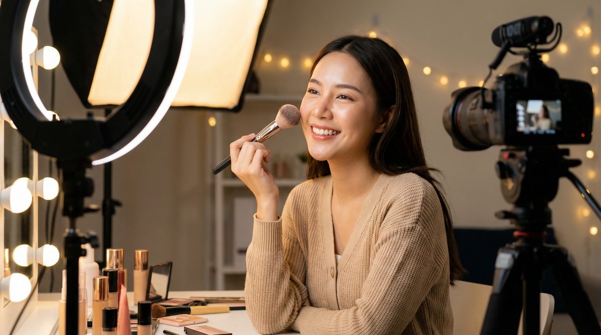 汤不热美妆视频教程